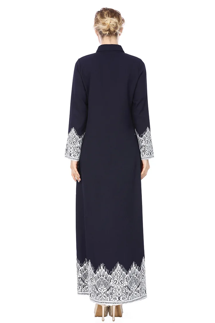 Кружевное открытое кимоно абайя, Турция, мусульманское платье хиджаб, кафтан, Рамадан, Оман, эльбис, джеллаба, Турецкая, Исламская одежда