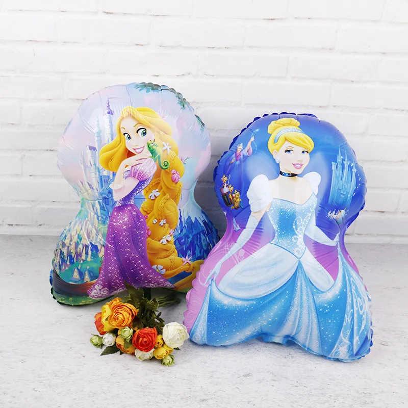 

Disney Princess Foil Balloons Birthday Party Decoration Cute Snow Princess For Kids Birthday Baby Shower Birthday Balloon