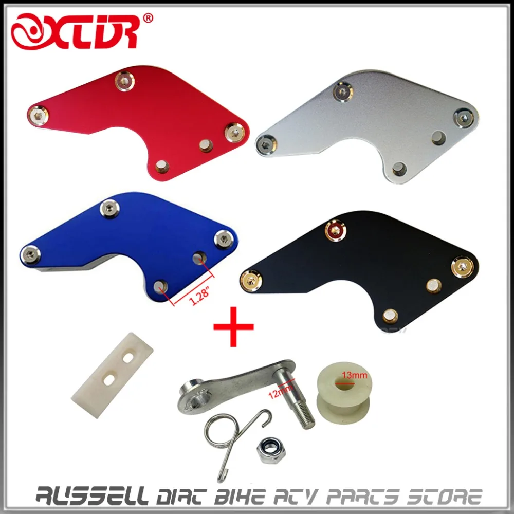PIT DIRT BIKE SPRING CHAIN TENSIONER / ROLLER GUIDE Chain Slider Runner