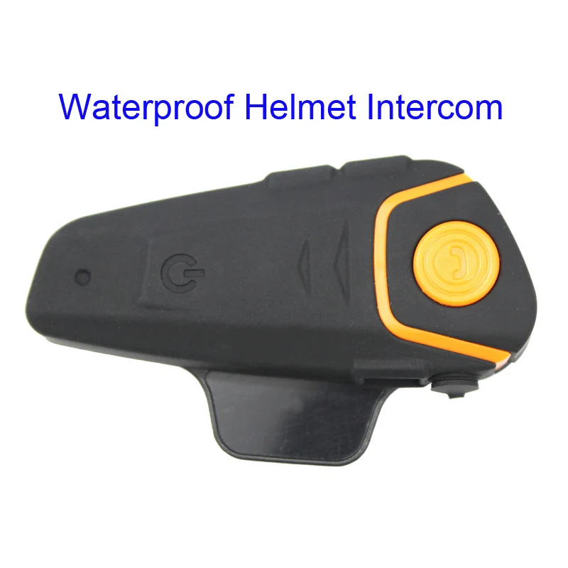 BT S2 Waterproof Helmet Motorcycle Headset Automatic Bluetooth