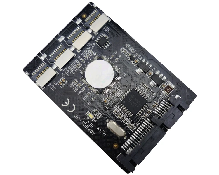Free shipping 4 Micro SD Card to 22pin SATA adapter card 2.5" hdd