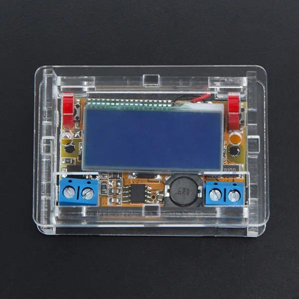 

DC-DC Step Down Power Supply Adjustable Module With LCD Display With Housing Case