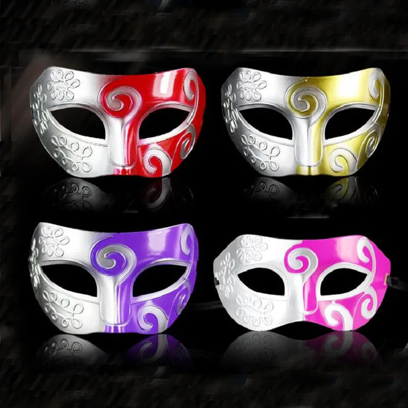 100pcs sell Halloween Party Mask Masquerade Masks Pattern Women Men