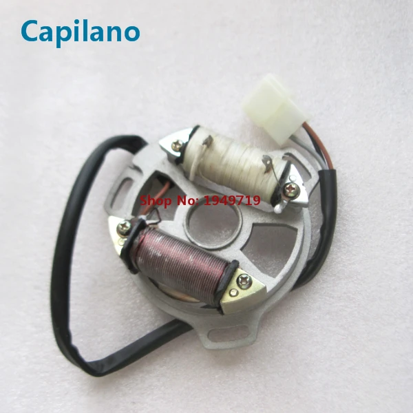 

motorcycle scooter TB50 2 pole coil inner rotor kit ignition stator magneto coil for Suzuki 50cc TB 50 2 stroke parts
