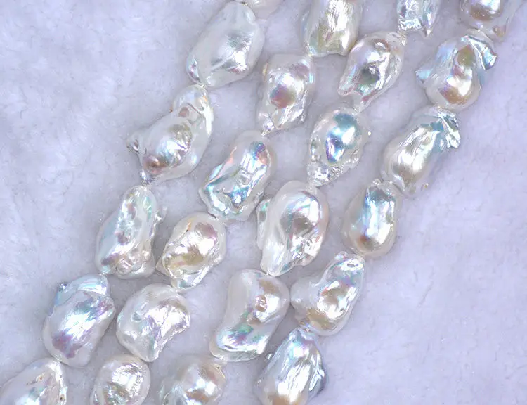 

huge 25mm south seas white pearl necklace 18inch silver clasp (9.13)