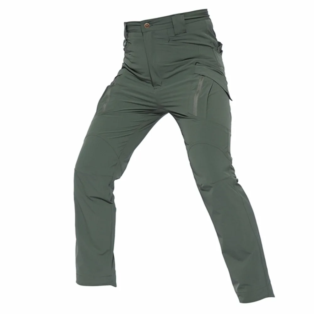 Mens al aire libre avanzada montaña escalada pesca senderismo impermeables pantalones de secado rápido deportes pantalones largos de Camping Trekking Pantalones