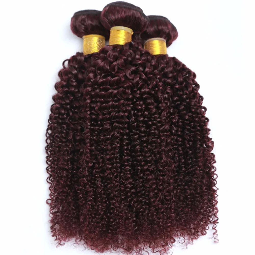 Shireen Pre-colored Burgundy Bundles Kinky Curly Brazilian Hair Burgundy Curly Hair Red Wine 99j Bundles Human Hair Extensions Shireen Pre-colored Burgundy Bundles Kinky Curly Brazilian Hair Burgundy Curly Hair Red Wine 99j Bundles Human Hair Extensions