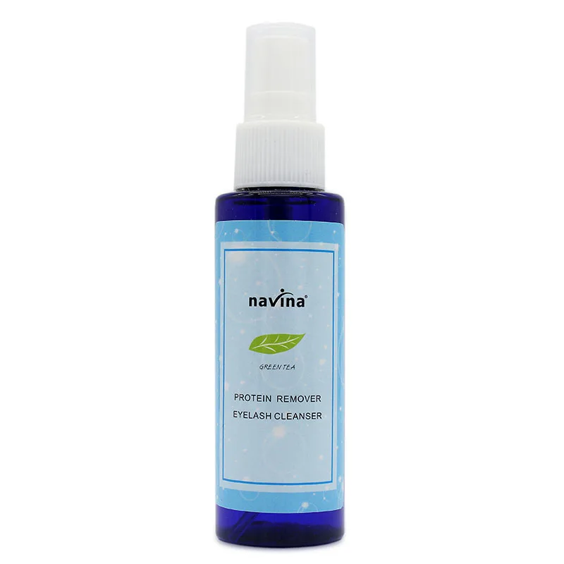

Navina 80ml Eyelash Cleanser Protein Remover For Eyelash Extension Makeup Before Eyelashes Planting Grafting Cleaning liquid