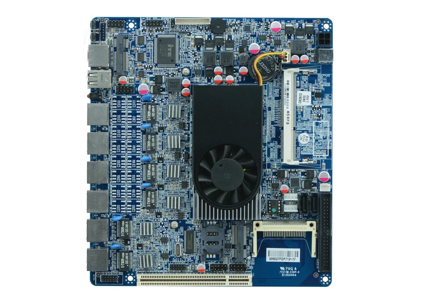 Factory sale D525 motherboard 6 Gigabit ports ROS wayos firewall motherboard D52SL 3G