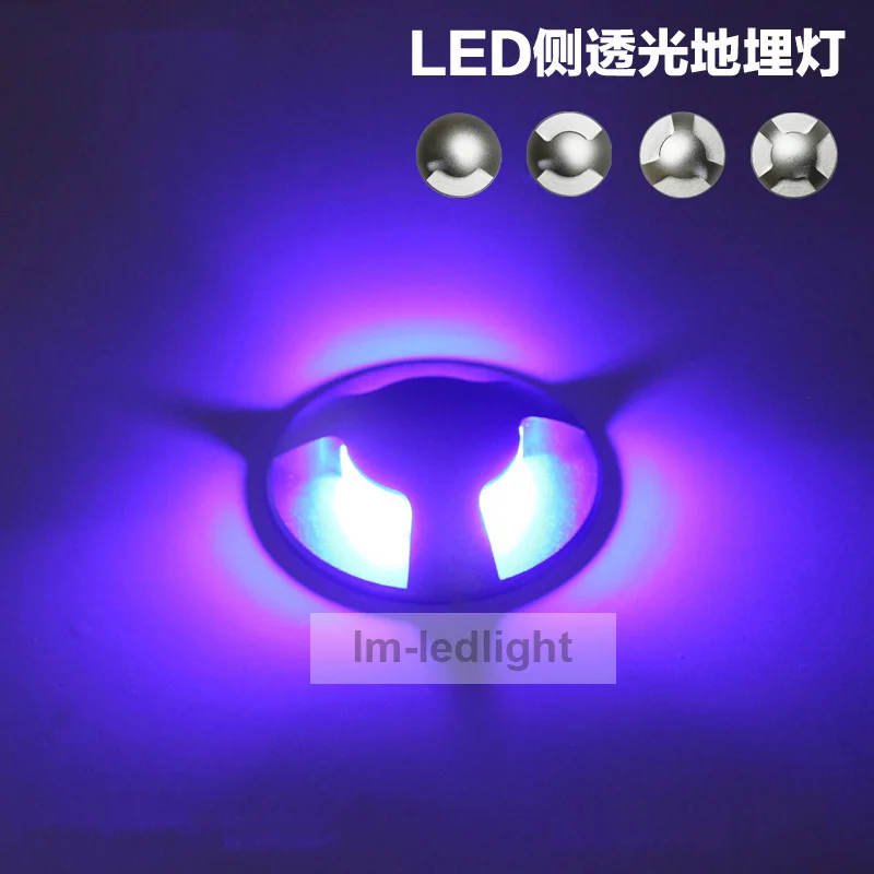 

underground light 1 side 2 sides 4 sides light recessed floor light IP67 buitenverlichting free ship 30pcs/lot