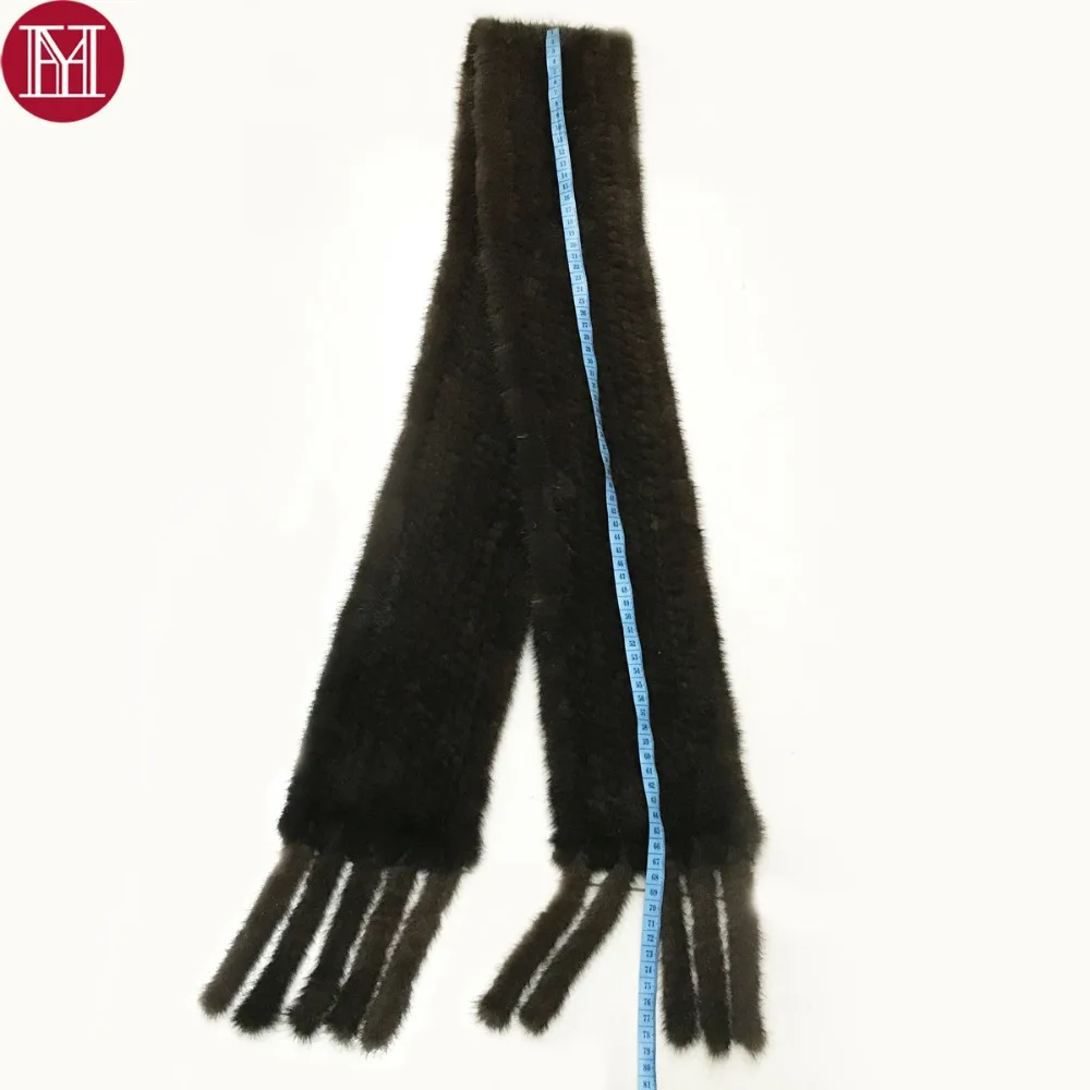 

2019 women real mink fur scarf 100% genuine real mink fur muffler good quality wholesale and retail real mink fur knit scarves