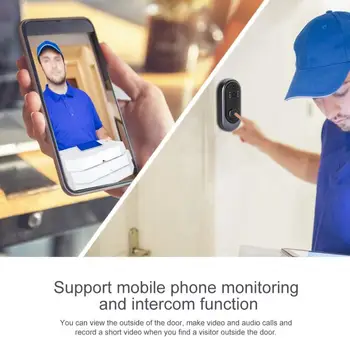 

1080P Home Security Wireless Doorbell WiFi HD Smart Camera Doorbells IR Visible Intercom Doorphone Home Security Door Accessory