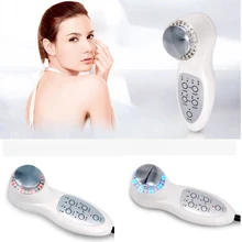 New Portable Ultrasonic 7 LED Photon Lights Sonic Lifting Face Lift Care Skin Cleaner Wrinkle Remover Facial Beauty Massager