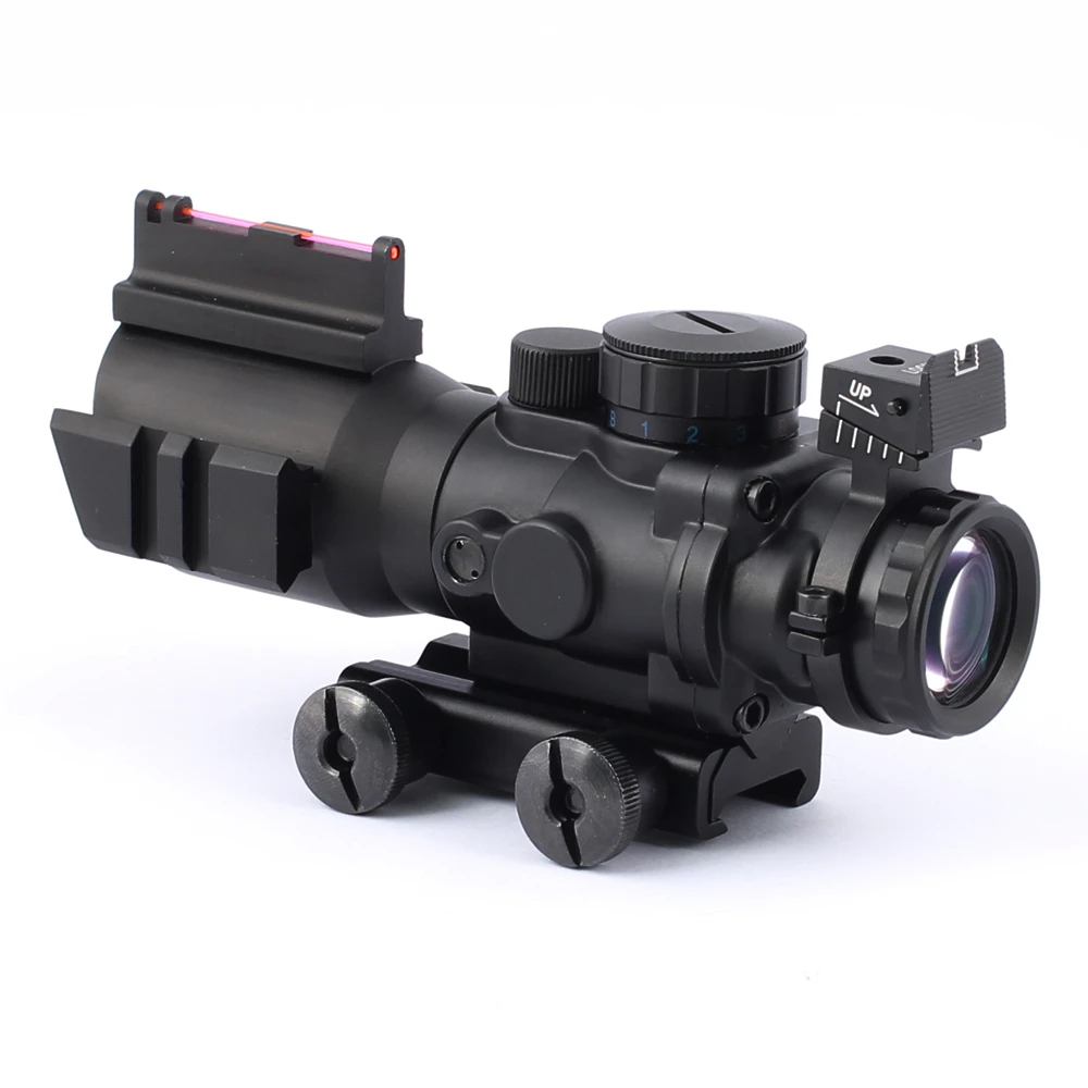 4x32 Acog прицел 20 мм ласточкин хвост рефлекторный оптический для охотничьих