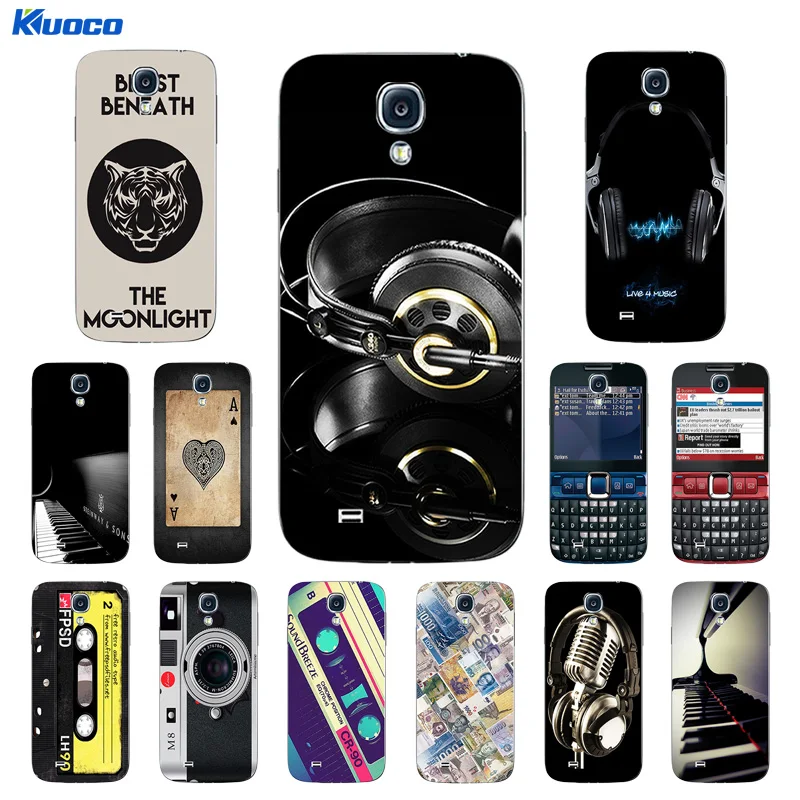 for Samsung Galaxy S4 Soft Silicone Phone Case i9500 Life Printing Back Cover Ultrathin Clear |
