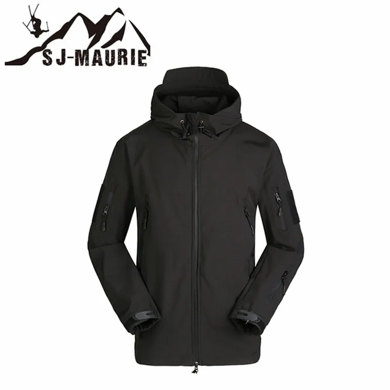 

Outdoor Camouflage Waterproof Softshell Windproof Tactical Hunting Jacket Fishing Trekking Fleece Men Coat Army Military Jacket