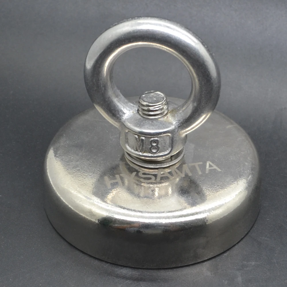 

D60 Strong Powerful Magnetic with Box Search Magnet Fishing Magnets Salvage Fishing Hook Magnets strongest Permanent
