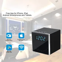 2017 НОВЫЕ Модели Часов 140 градусов 1080 P WI-FI IP ИК Ночного Видения Мини-камера DVR CAM Поддержка IOS Android пульт дистанционного управления