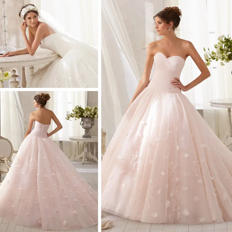 

New Fashionable Bridal Dress 2015 Autumn Winter Floor-Length Sexy Wedding Dress Tulle Elegant Classical Casamento Formal Dress