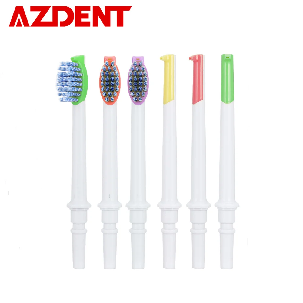 

New Oral Irrigator Tips Dental Water Flosser Nozzles Floss Water Jet Replacement Toothbrush Heads Tooth Cleaner AZDENT WP-188