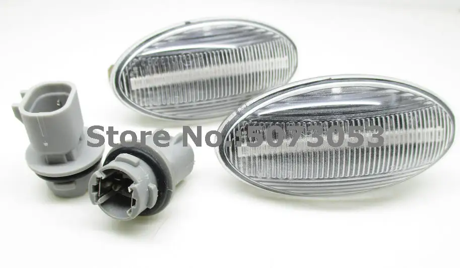 2PCS Smoke/Clear Lens Led Side Marker Turn Signal Light Lamp For Suzuki Swift Alto SX4 Jimmy Vitar