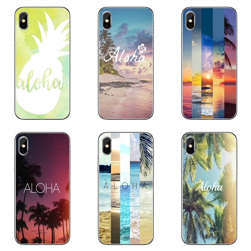 

Summer Beach Hawaii Aloha Sea Ocean For Huawei Mate 20 10 lite pro 9 8 Y9 Y7 Y6 prime Y5 Y3 II GR5 2017 2018 2019 phone case