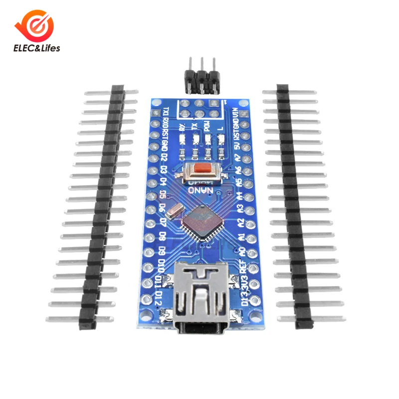 Nano V3.0 3,0 мини-usb драйвер ATmega328 ATmega328P 5 в плата микроконтроллера CH340 для Arduino Замена FT232RL с usb-кабелем