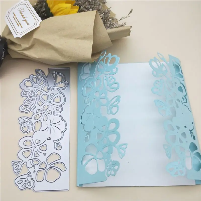 

rectangle dies greeting card Metal Cutting Dies Scrapbooking For Card Making DIY Embossing Cuts New Craft Pattern Photo Frame Co