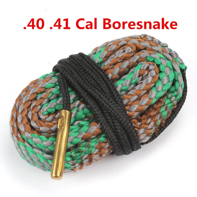 Hunting Gun Cleaning BoreSnake .40,.41 Cal Rifle Barrel Cleaning Pistol