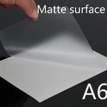 A6 размер ПВХ Матовый Текстура фото холодной ламянтион пленка
