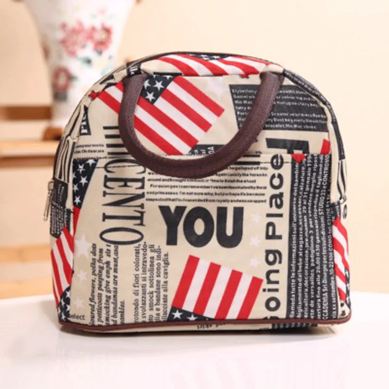 

Multifunction Picnic Bag Can Be Put Tableware Waterproof Lunch Box Party Lunch Plate Food Gift Lunch Bag