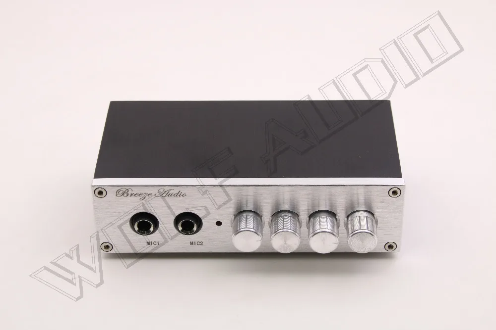 Готовые OF1 JRC5532 2 микрофон караоке плеер Preamp мини низкий уровень шума PT2399