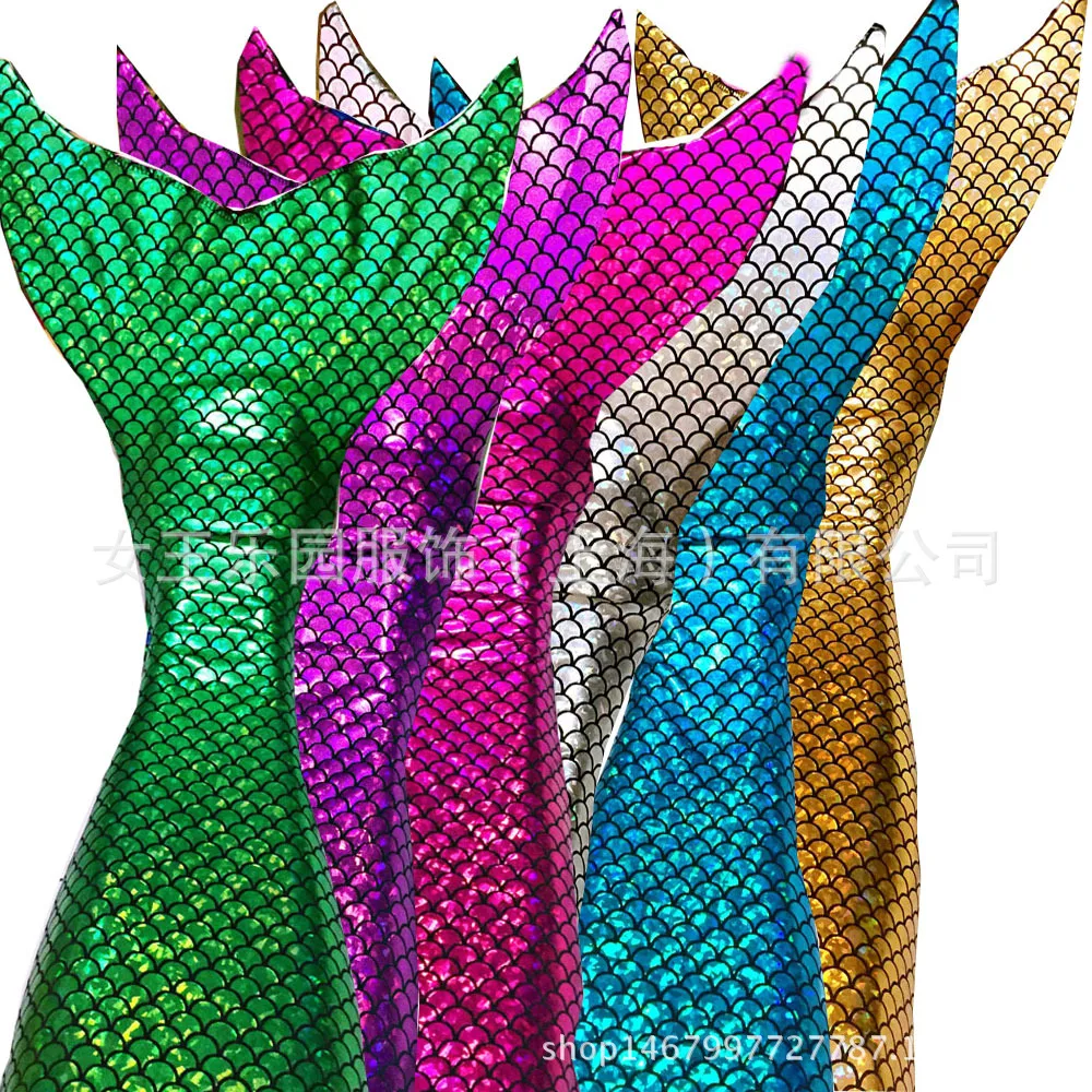 2016 Special Offer Women Children Cotton Polyester Novelty New Autumn Children s Mermaid Swimming Tail Fins