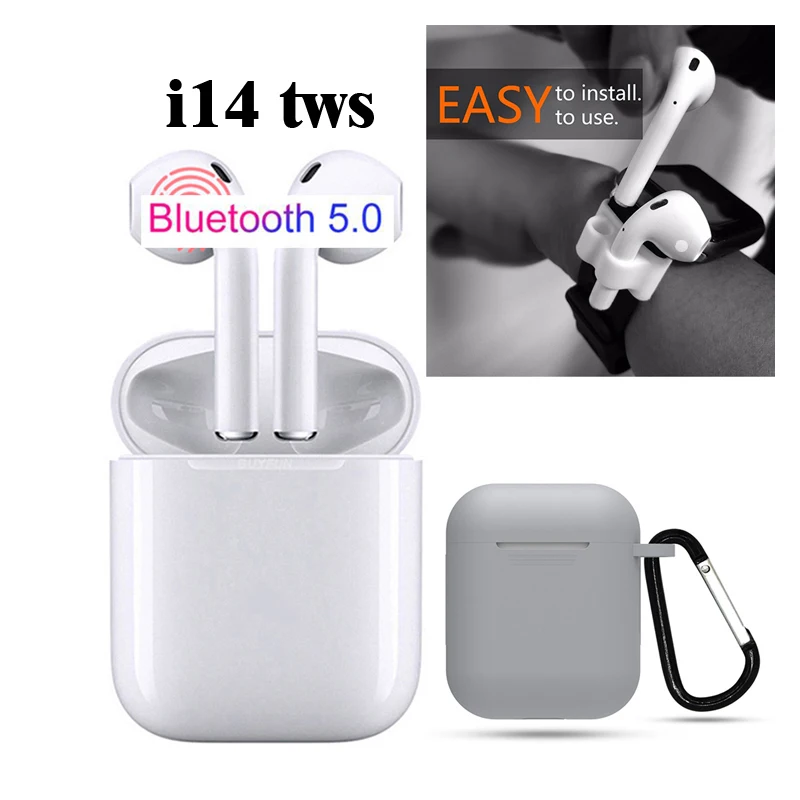 

Old town i14 tws i14 wireless Bluetooth ear phones headset 5.0 touch PK i10 i11 i12 i13 i14 i15 i16 i18 i19 i20 w1 chip 1:1