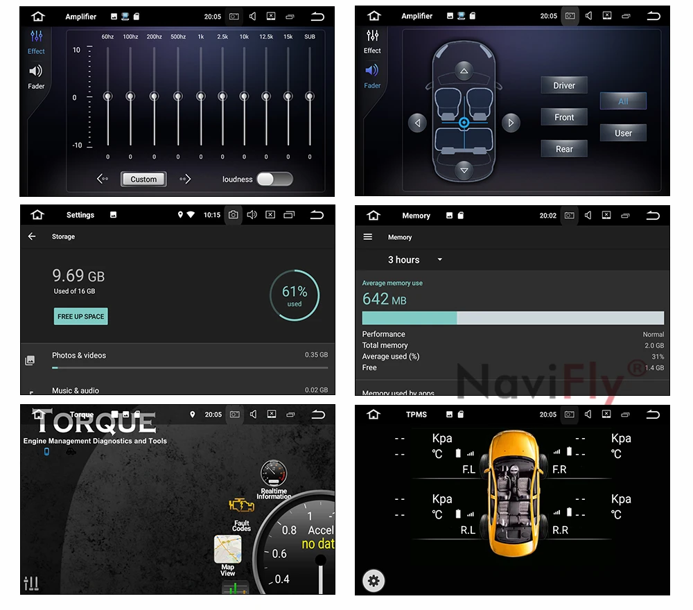 Discount NaviFly PX3 2G RAM 7"2 din Android 7.1.1 car radio dvd player for Toyota Avensis t27 2003-2008 WIFI BT RDS GPS 27