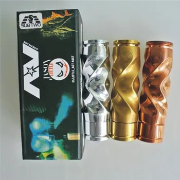 

AV Series Twist mod clone 24mm Diameter atomizer vape mod with E cigarette mechanical mod 510 thread Electronic cigarette kit