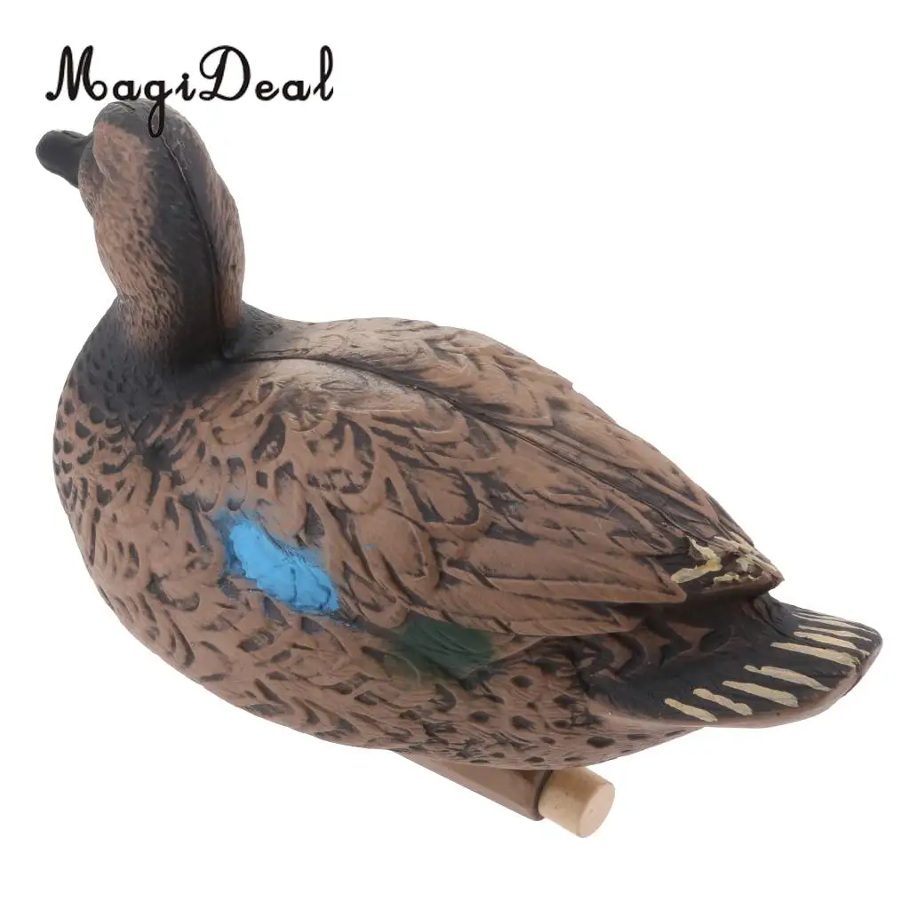 28/29/31/35/37cm Drake Duck Floating Decoy Scarer Weed Pest Control Repeller Ornament for Hunting Shooting Garden Decoration