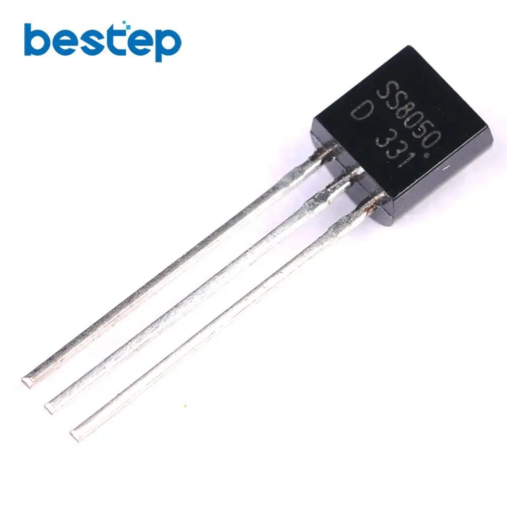 100PCS SS8050 SS8550 ( SS8050 + SS8550 ) TO92 each 50pcs