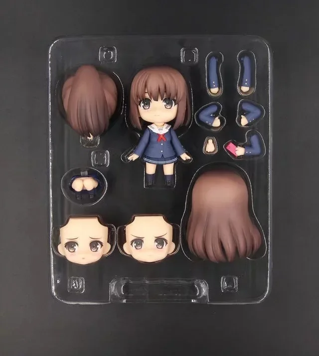 10 см фигурка японского Аниме Nendoroid Saenai Heroine No Sodate-Kata Kato Megumi фигурка 704# Kato Megumi ПВХ фигурка игрушка Bri