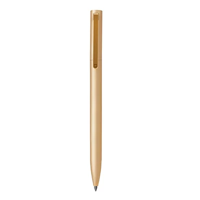 Оригинальные ручки-вывески Xiao mi jia, 9,5 мм, REMEC, гладкие, швейцарские, сменные, синие, черные, ручки для подписи mi Kuni, японские чернила mi, ручки - Цвет: Gold Pen