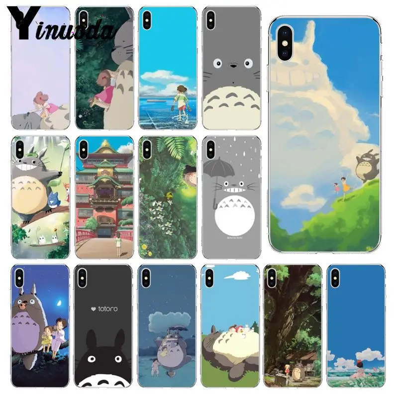 Yinuoda Chinchilla Hayao Miyazaki аниме пользовательские фото мягкий чехол для телефона Apple iPhone 8