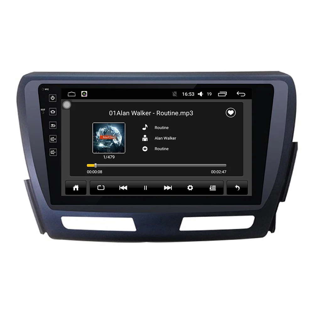 Для Ford 2014 senova x65 Android 6.0 10.1 дюймов 4 ядра 16 г без DVD автомобиля GPS плеер с BT Радио mp3