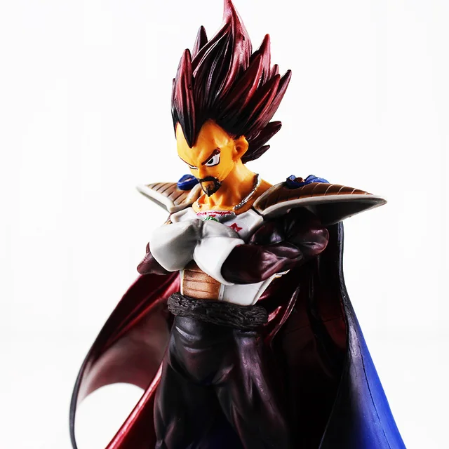 Cheap 20cm NEW Hot Dragon Ball Z King Vegeta Father Action Figure Toys Christmas Gift toy Doll Collectors