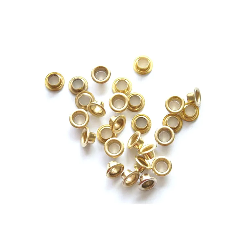 5mm (inside) golden metal eyelets grommet purse making suppliesin Bag