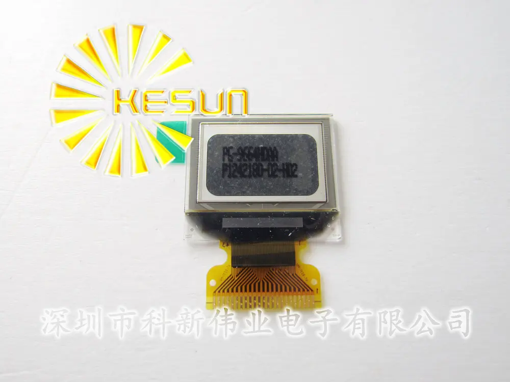 0.9" дюйма 96*64 RGB полный Цвет OLED Дисплей модуль ug-9664hddag01 X 20 штук