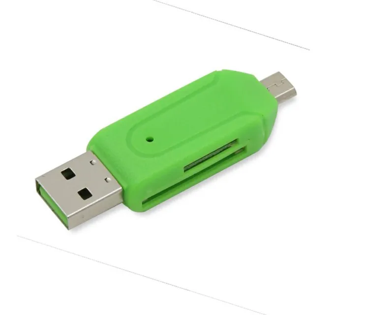 Высокое качество 4 1 OTG/TF/SD считыватель смарт-карт адаптер Micro USB зарядка прочный Порт OTG Кардридер Все-в-одном SD карта камера TF