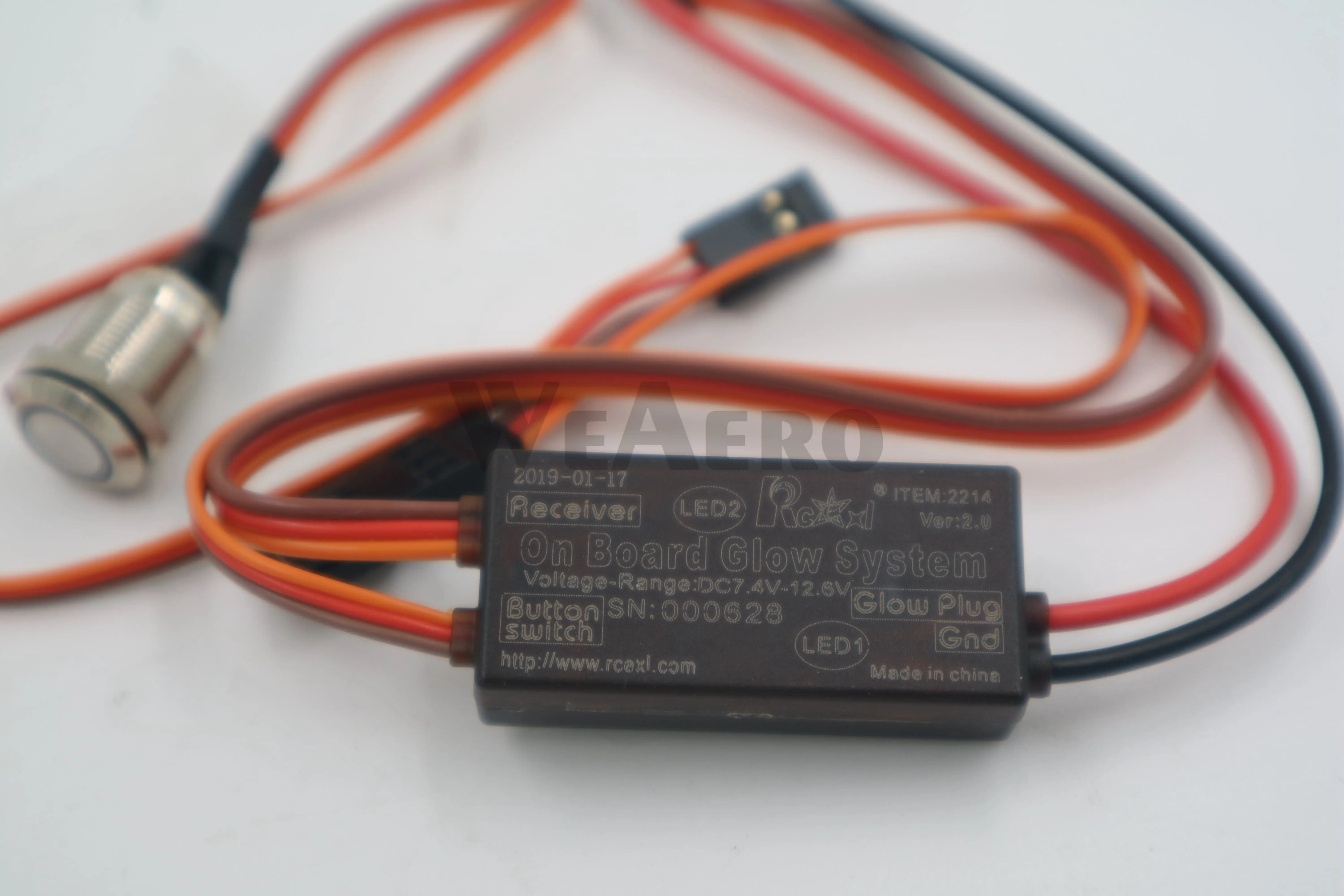 New Style! RCEXL On Board Glow System Ignition Drive Glow Plug Driver