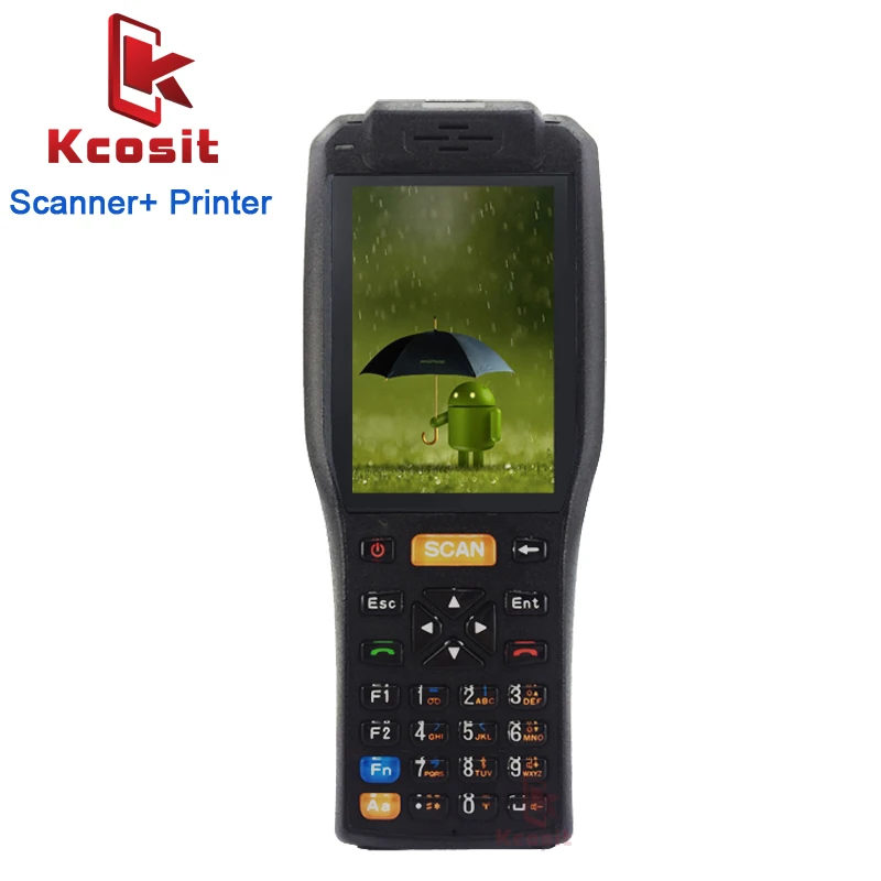 

Portable Mini Android Barcode Scanner 1D 2D Laser NFC Printer Payment Terminal Reader PDA Handheld Data Collector Waterproof 4G