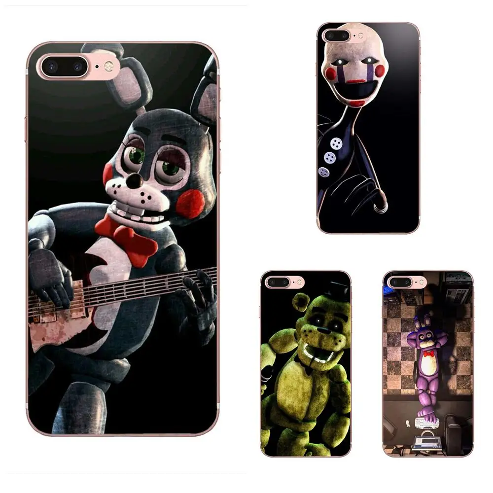 

TPU Mobile Shell Sfm Fnaf Animatronics Black For Apple iPhone 4 4S 5 5C 5S SE 6 6S 7 8 Plus X XS Max XR