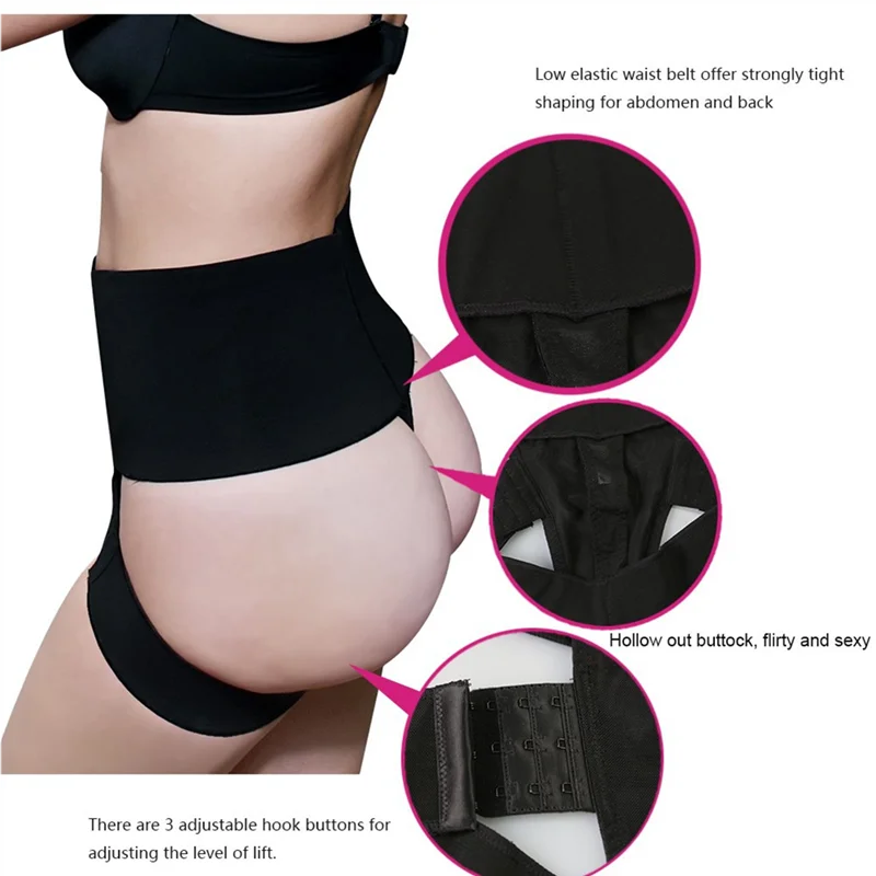 

Womens Butt Lifter Tummy Control Boy Shorts Shaper Bum Lift Pants Buttock Enhancer Booty Control Slimmer Shapewear